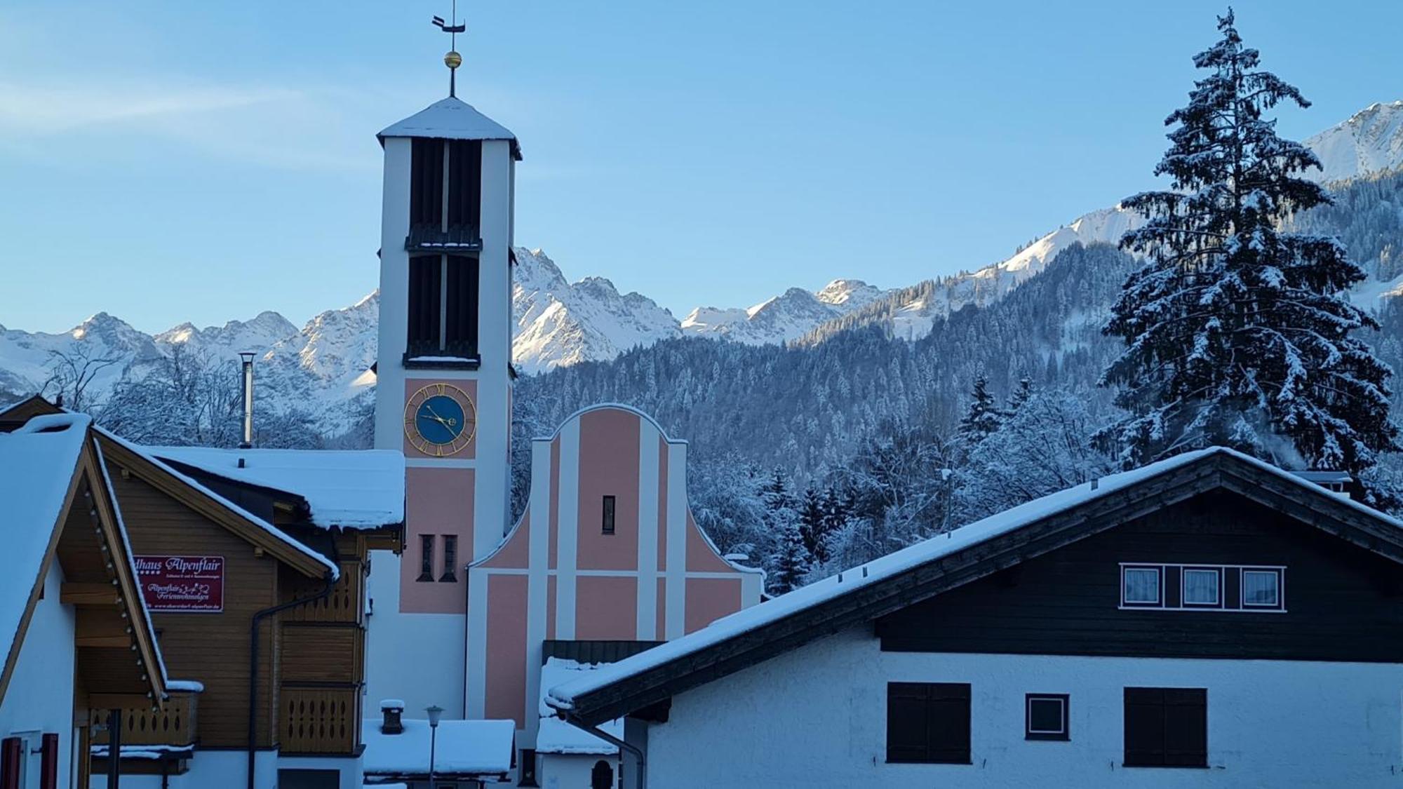 Ferienwohnung Almwiese Oberstdorf Exterior foto